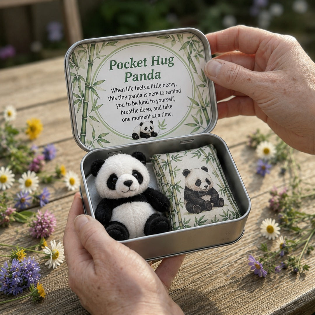 Pocket Hug Plush Keepsake Tin – Mini Comfort Gift (BUY 2 10% OFF)