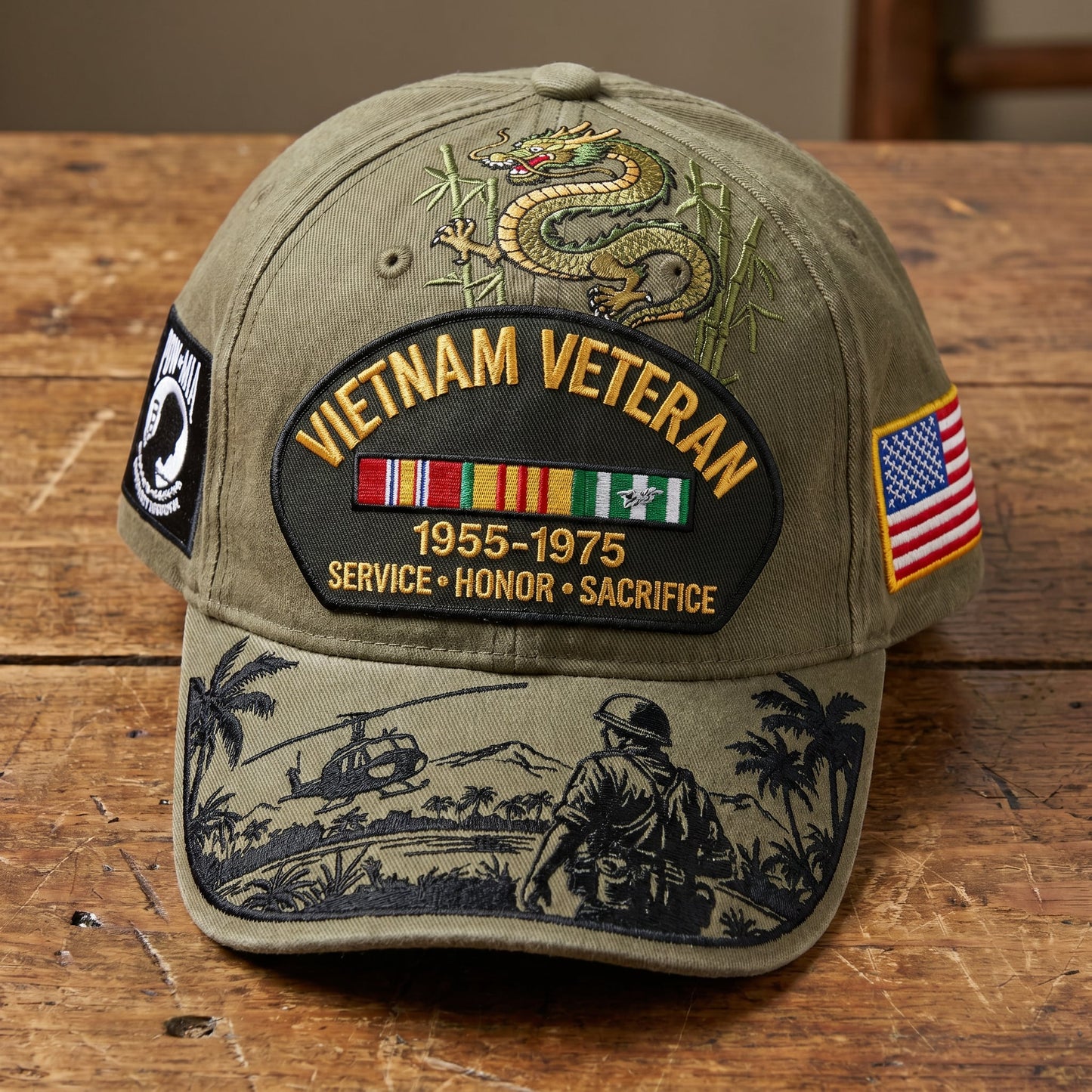 🔥🔥🔥Last Day Promo: 49% OFF 🎖️ - Vietnam Veteran Tribute Cap