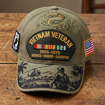 🔥🔥🔥Last Day Promo: 49% OFF 🎖️ - Vietnam Veteran Tribute Cap