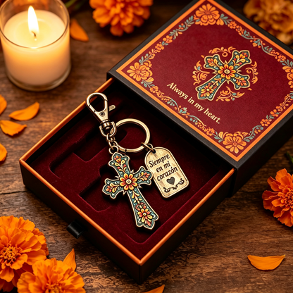 💀 Day of the Dead Skull Keychain Collection