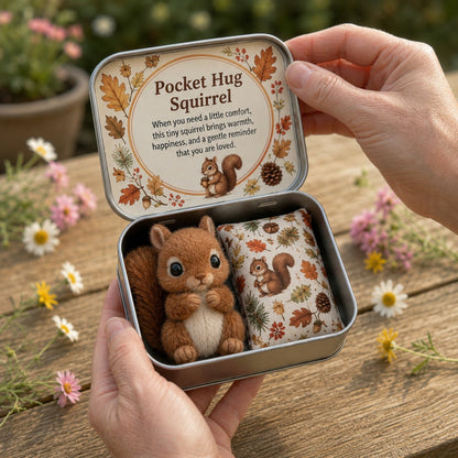 Pocket Hug Plush Keepsake Tin – Mini Comfort Gift (BUY 2 10% OFF)