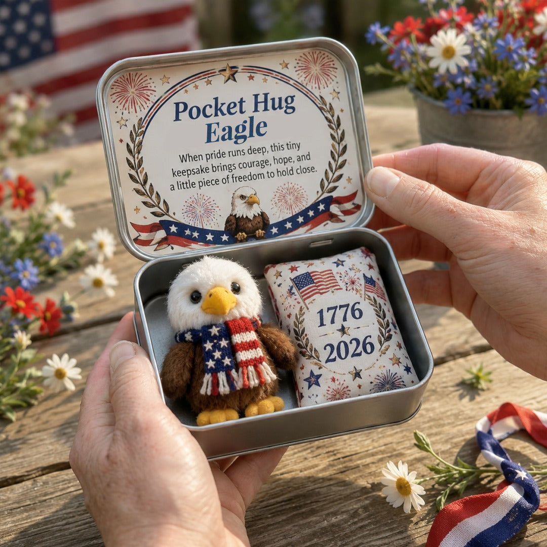 Pocket Hug Plush Keepsake Tin – Mini Comfort Gift (BUY 2 10% OFF)