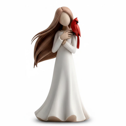 Cardinal Remembrance Love and Serenity Figurine