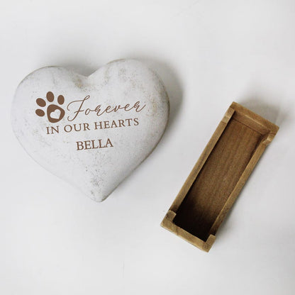 Forever in Our Heart Remembrance Gift, Dog Memorial Plaque