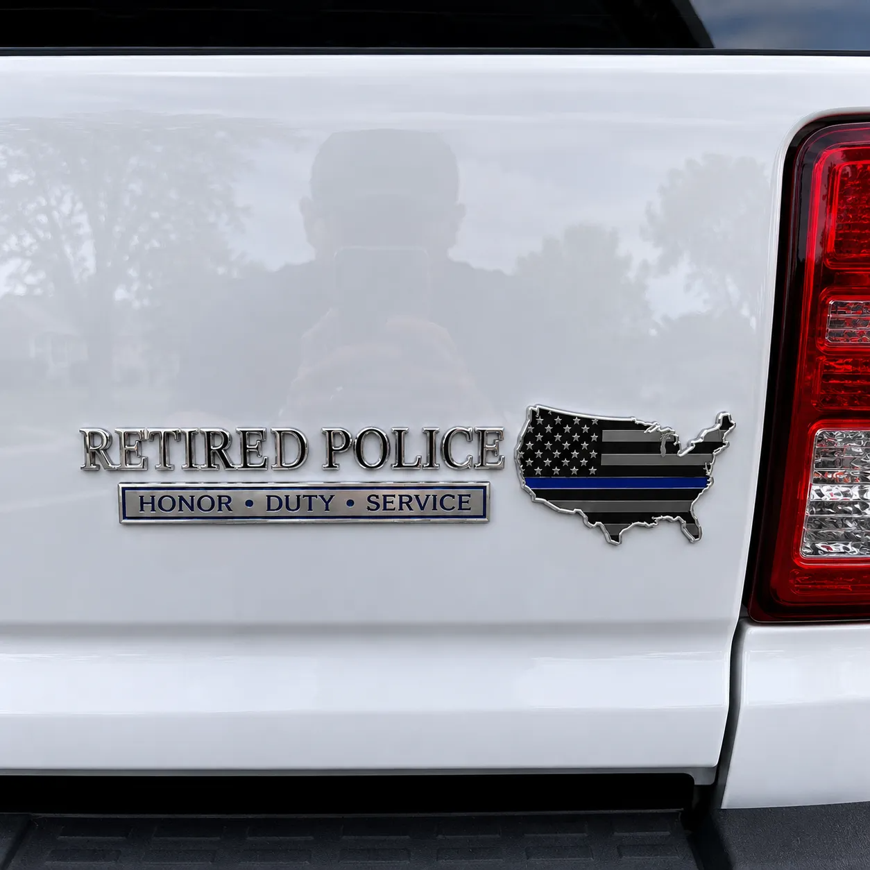 49% OFF🔥 Patriotic Service Car Emblem - 3D Metal Badge Decal For Veterans, First Responders,Truck Driver & Retired Heroes