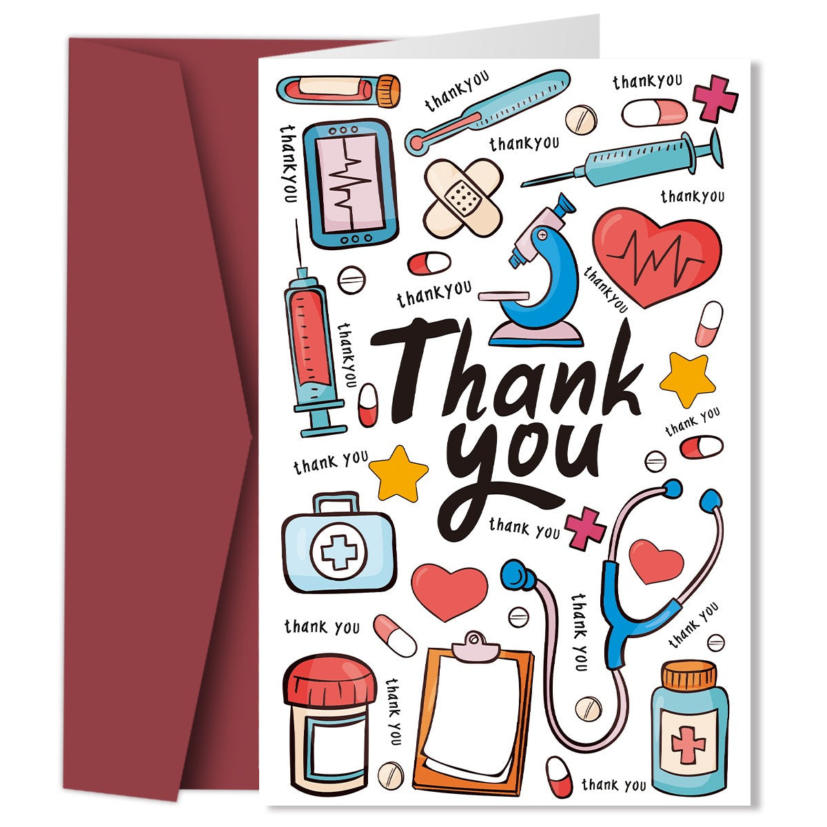 Nurse thank-you card