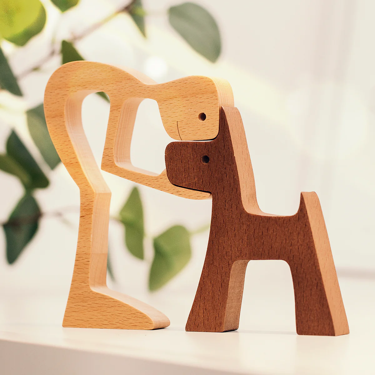 Personalized Custom Wooden Pet Carvings - Gift For Pet Lovers