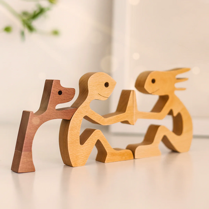 Personalized Custom Wooden Pet Carvings - Gift For Pet Lovers