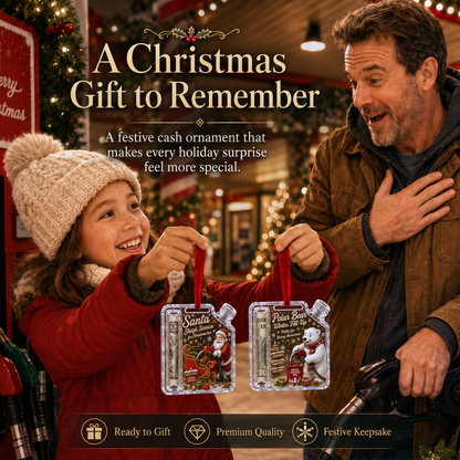 🎄Christmas Fuel-Up Cash Gift Ornament (Buy 4 get 1 free)