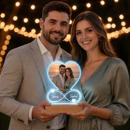 Personalized Acrylic Light "Forever"