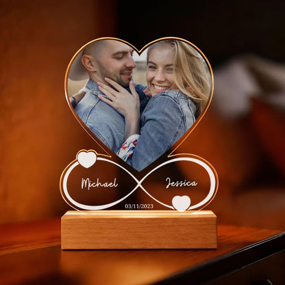 Personalized Acrylic Light "Forever"