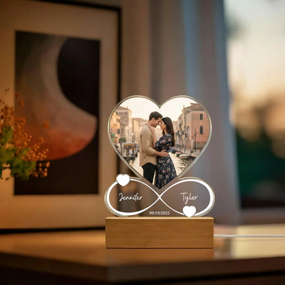 Personalized Acrylic Light "Forever"