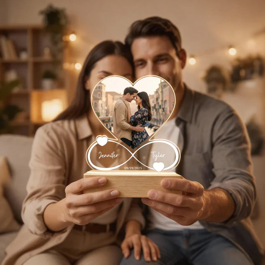 Personalized Acrylic Light "Forever"