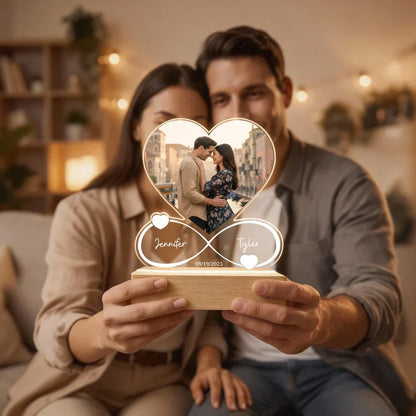 Personalized Acrylic Light "Forever"