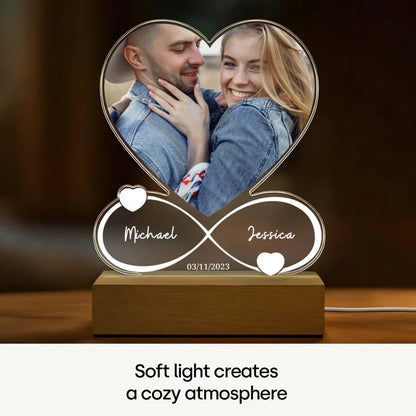 Personalized Acrylic Light "Forever"