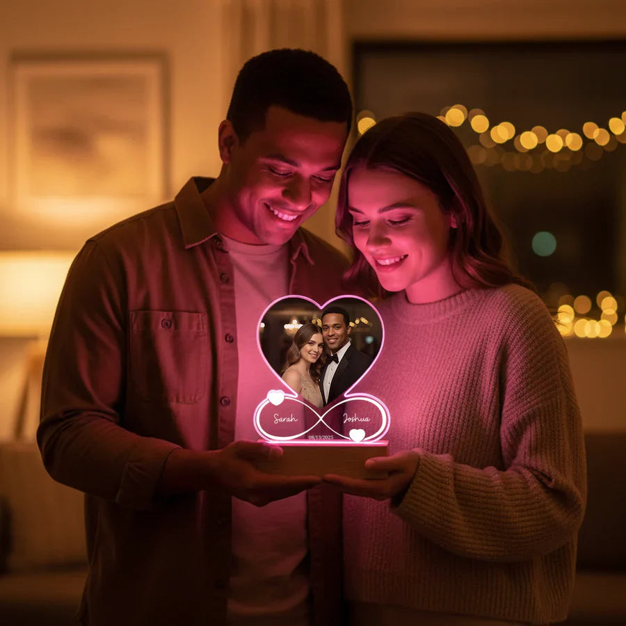 Personalized Acrylic Light "Forever"