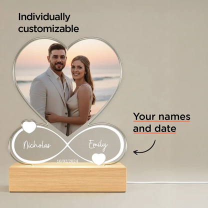 Personalized Acrylic Light "Forever"