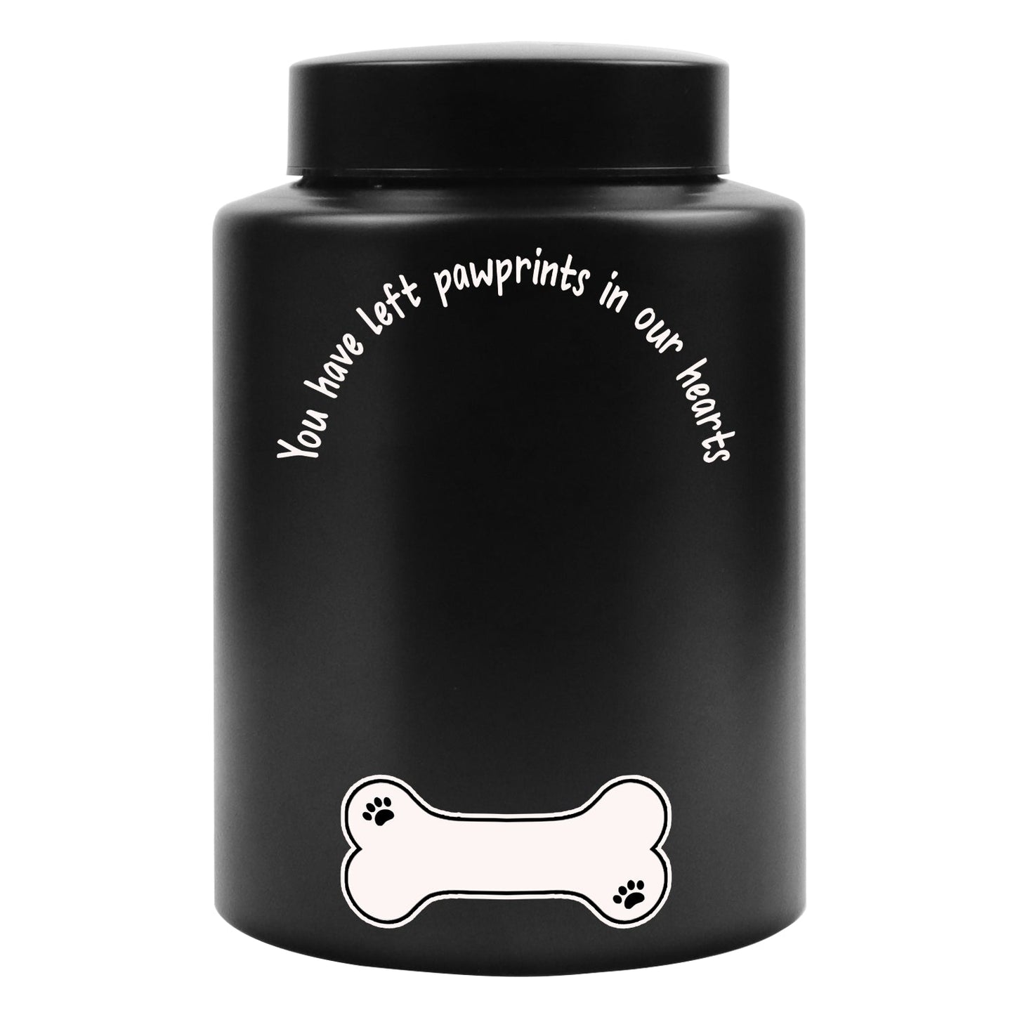 Custom Dog Urn for Ashes with Arch Photo-Personalized Pet Cremation Urn,Stainless Steel Large Pet Ashes Jar