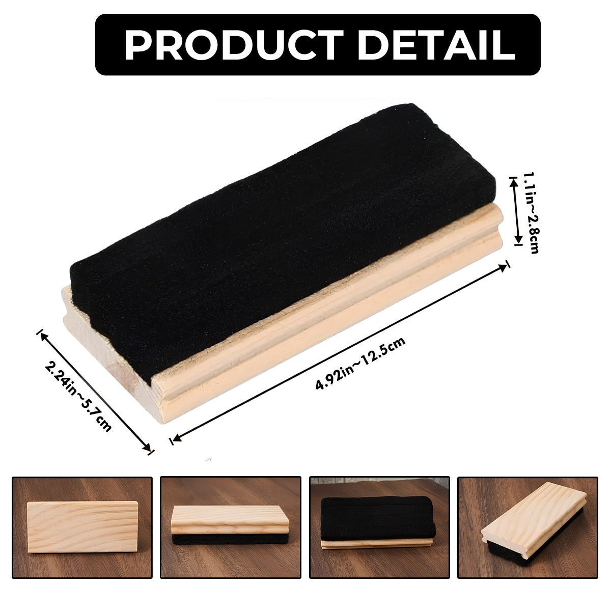 Never Forget The Difference You Make - Personalized Custom Whiteboard Eraser