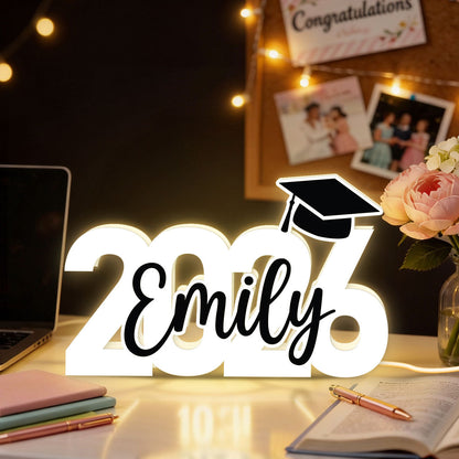 Class Of 2026 Graduation - Personalized Light Box - Graduation Gift, Graduation Keepsake, Decoration