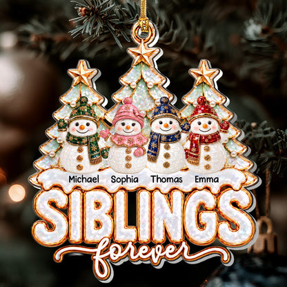 Joyful Season With You - Personalized 1-Layer Acrylic Ornament