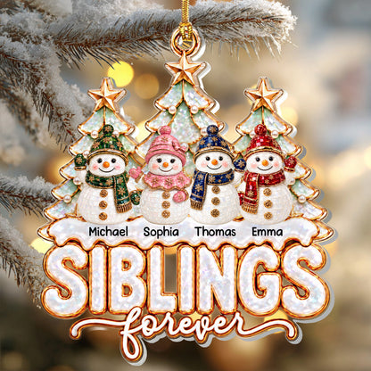 Joyful Season With You - Personalized 1-Layer Acrylic Ornament