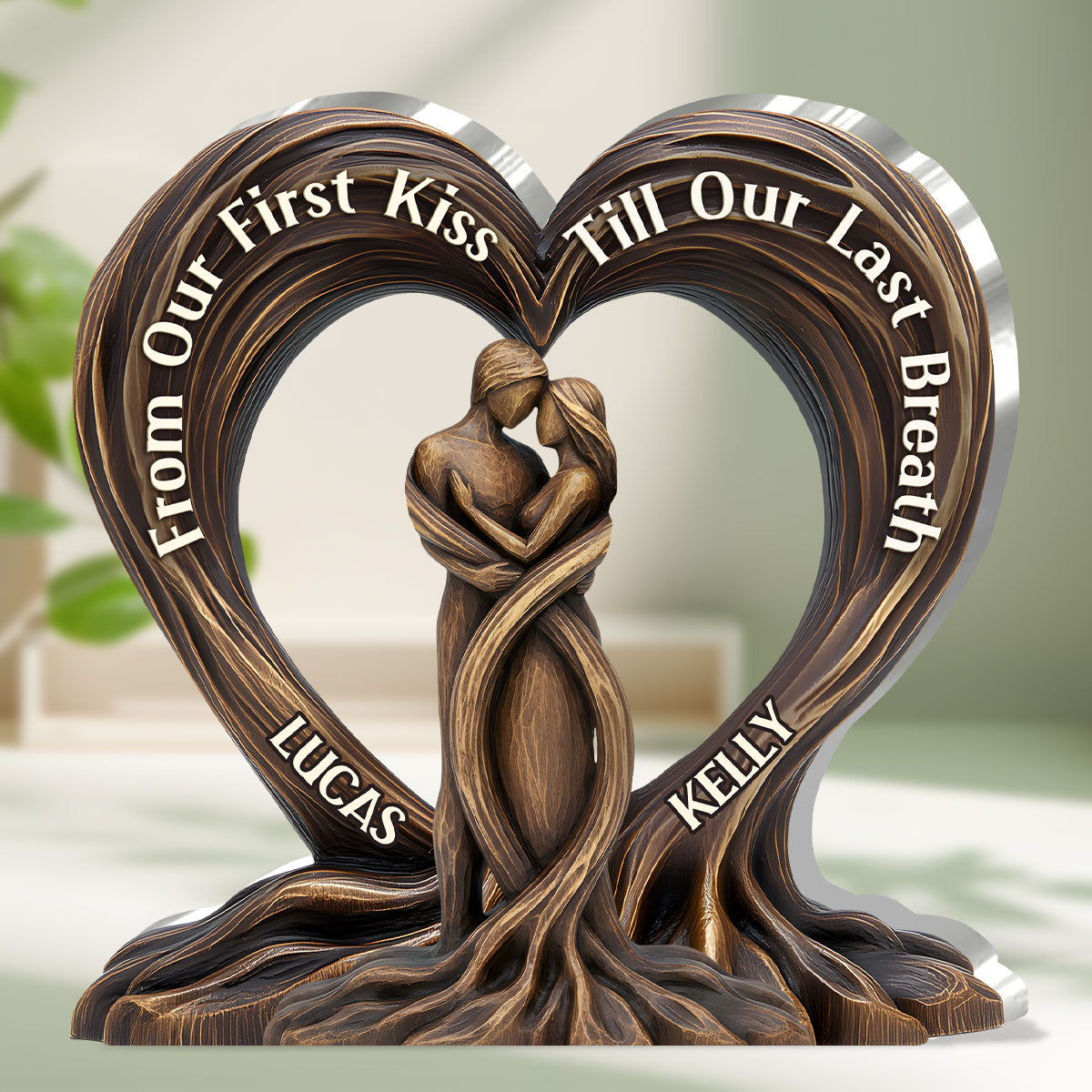 Heart Of The Trees - Personalized Custom Shaped Squared Acrylic Plaque