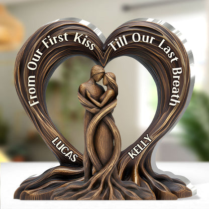 Heart Of The Trees - Personalized Custom Shaped Squared Acrylic Plaque