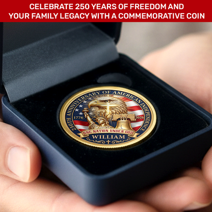 One Nation Under God | Personalized Commemorative Coin