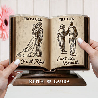 Forever Us - Personalized Custom Shaped Squared Acrylic Plaque