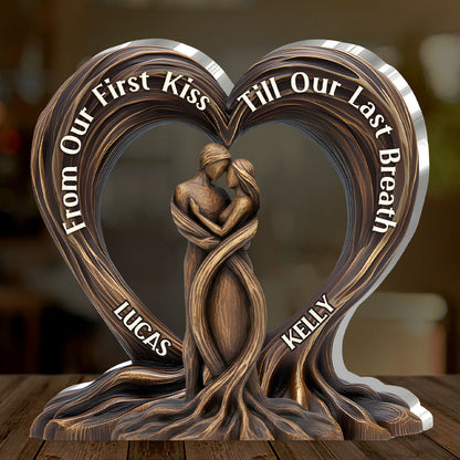 Heart Of The Trees - Personalized Custom Shaped Squared Acrylic Plaque