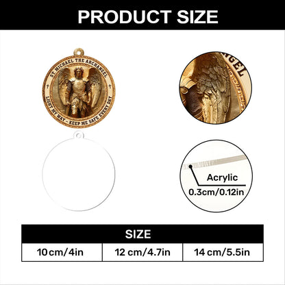 Archangel Michael Heaven’s Guardian -  1-Layer Acrylic Ornament