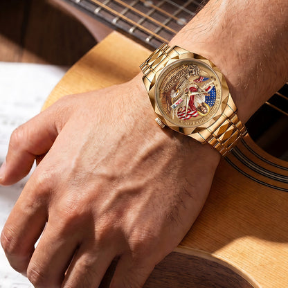 One Nation Under God | Personalized Men's Wrist Watch